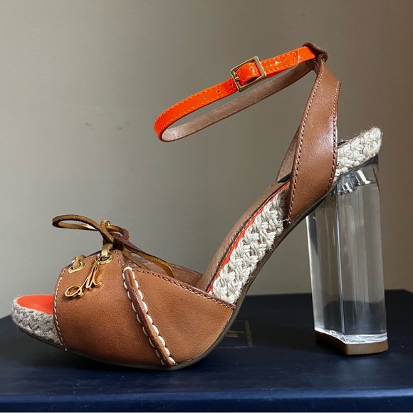 Milly for Sperry Top Sider Rowan Cognac Shoes * Brand New - Picture 8 of 12